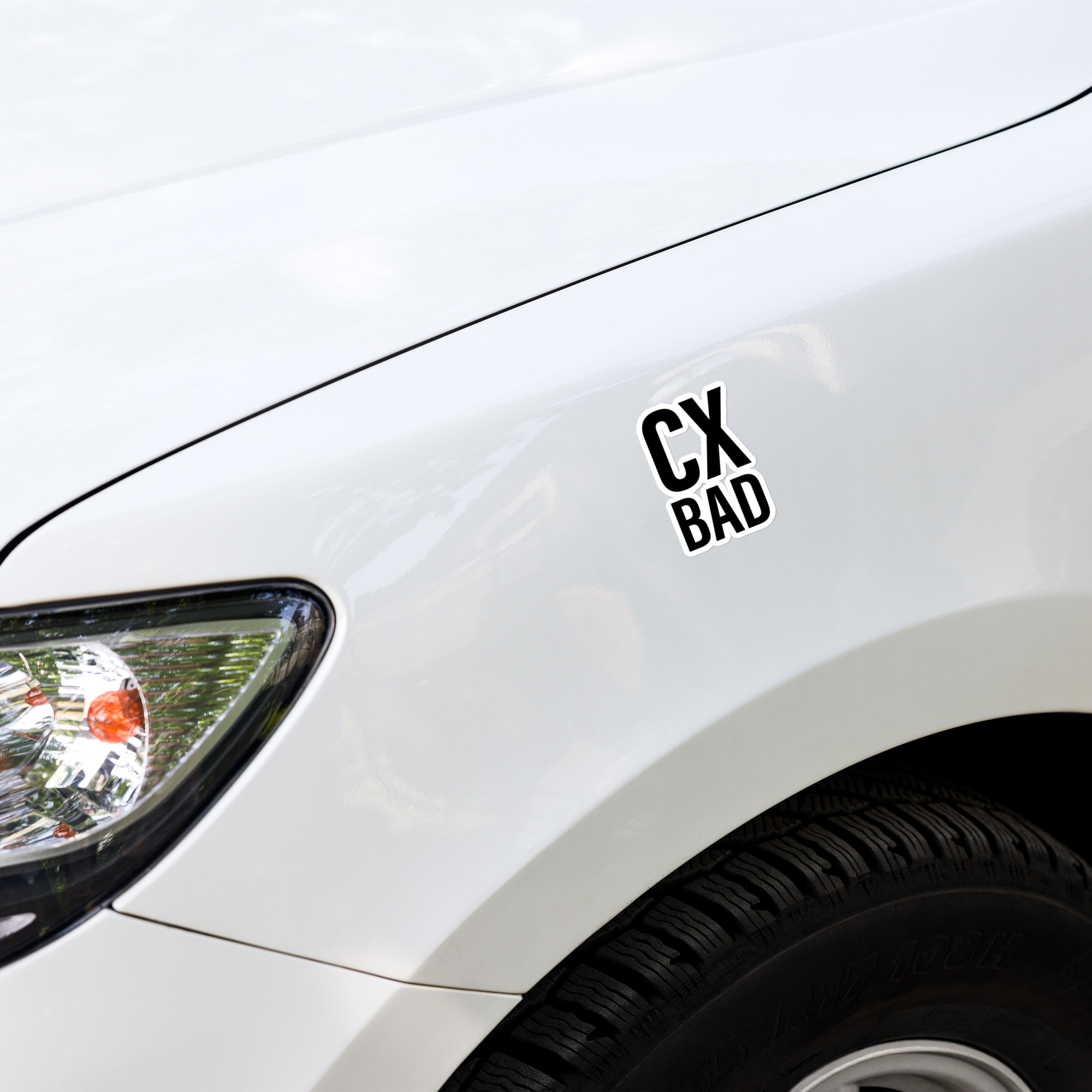 Bubble-free stickers