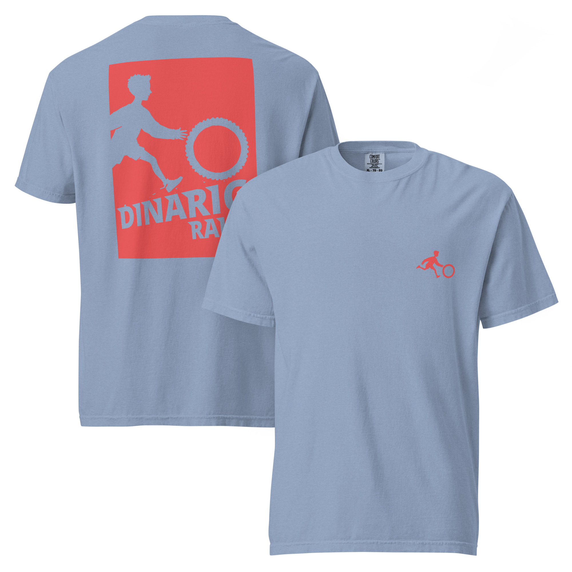 Unisex garment-dyed heavyweight t-shirt
